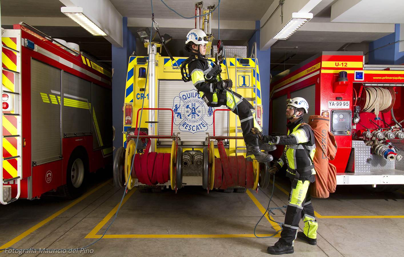 Indumentaria Rescate para 1ª Compañía Bomberos Quilpué