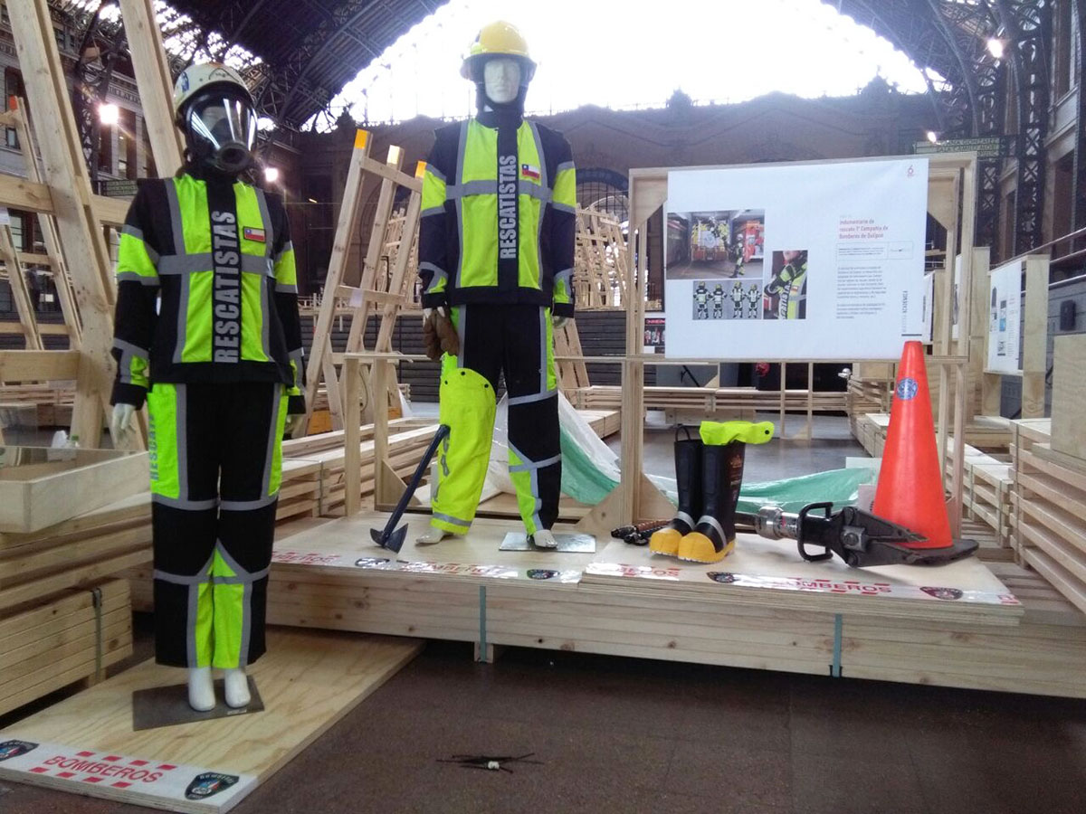 Indumentaria Rescate para 1ª Compañía Bomberos Quilpué