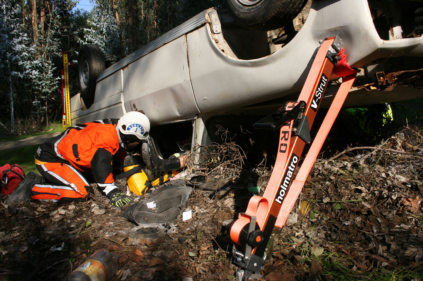 Indumentaria Rescate para 1ª Compañía Bomberos Quilpué