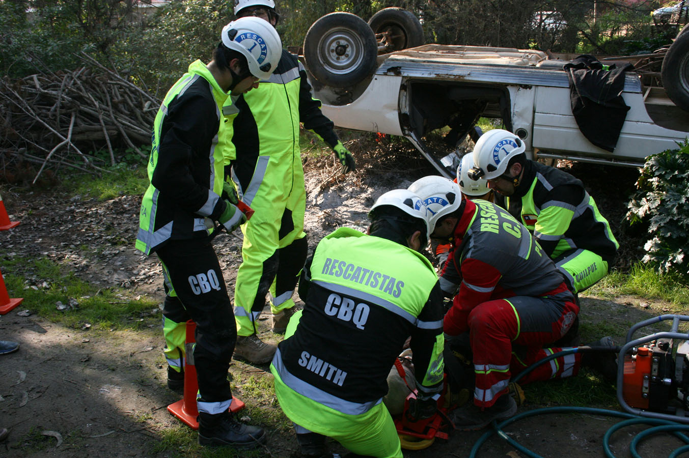Indumentaria Rescate para 1ª Compañía Bomberos Quilpué