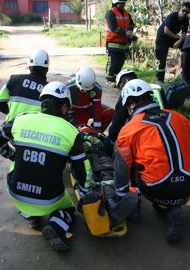 Indumentaria Rescate para 1ª Compañía Bomberos Quilpué