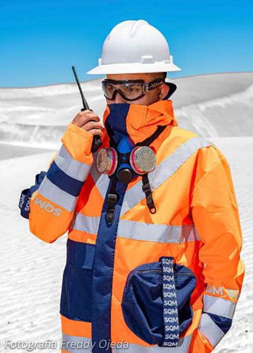 Indumentaria Técnica para Trabajadores de SOQUIMICH