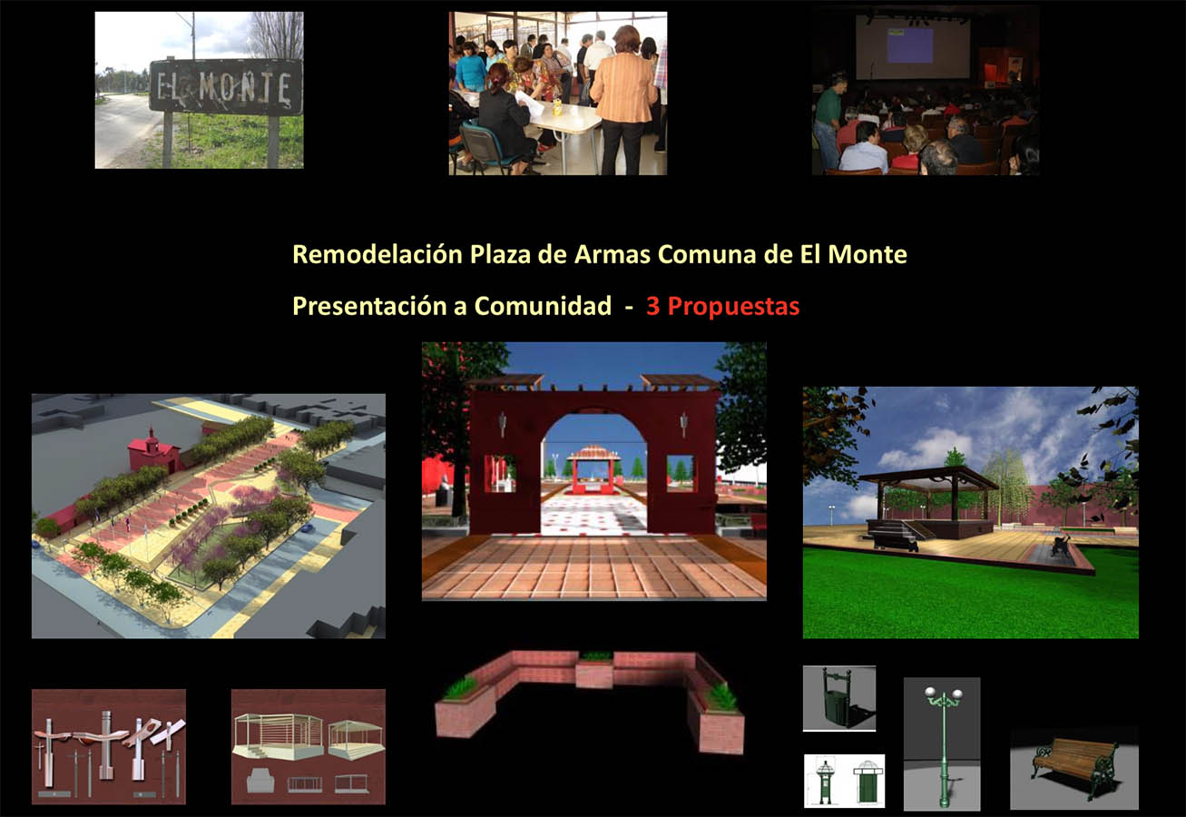 Rediseño Plaza El Monte