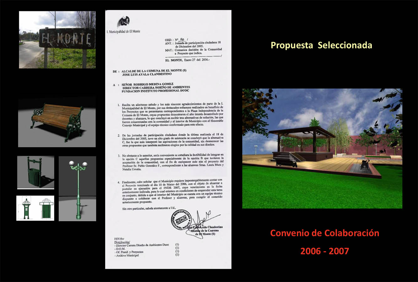 Rediseño Plaza El Monte