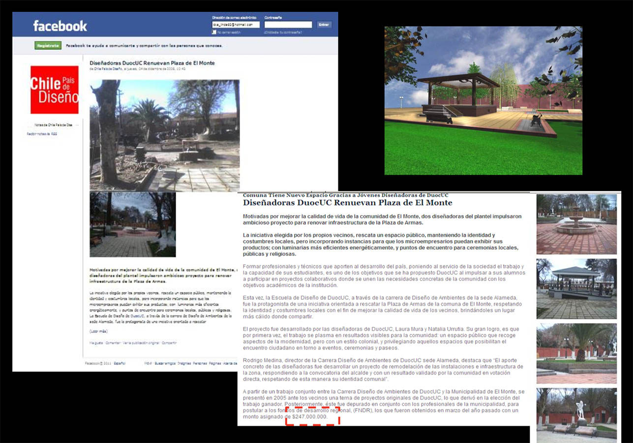 Rediseño Plaza El Monte