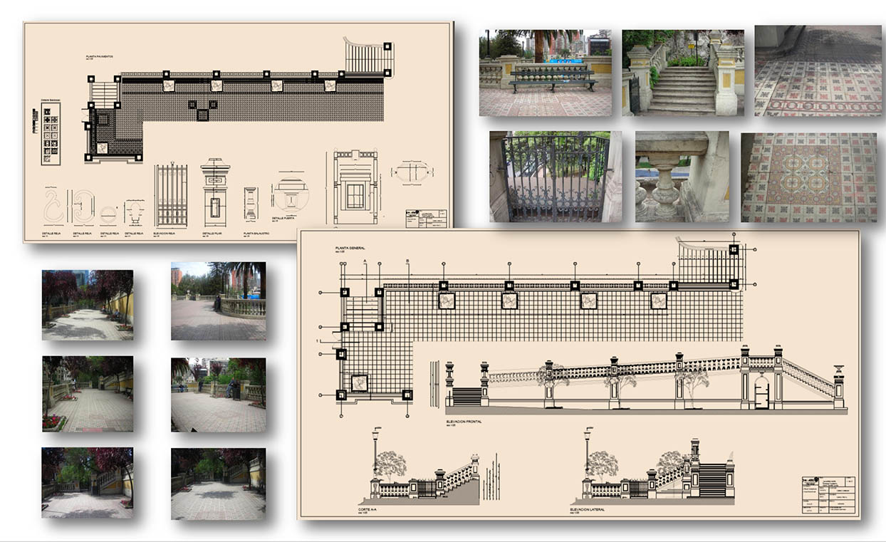 Cerro Huelén: Terraza Caupolicán