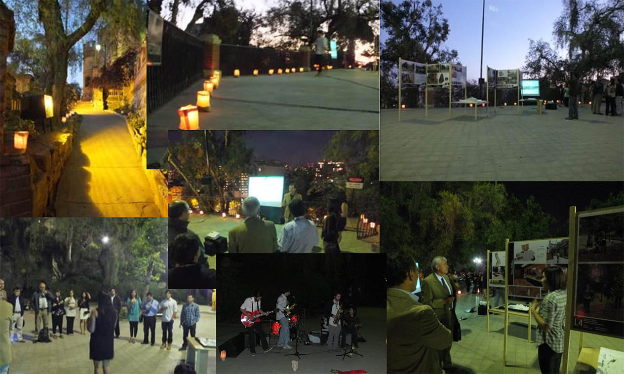 Cerro Huelén: Terraza Caupolicán