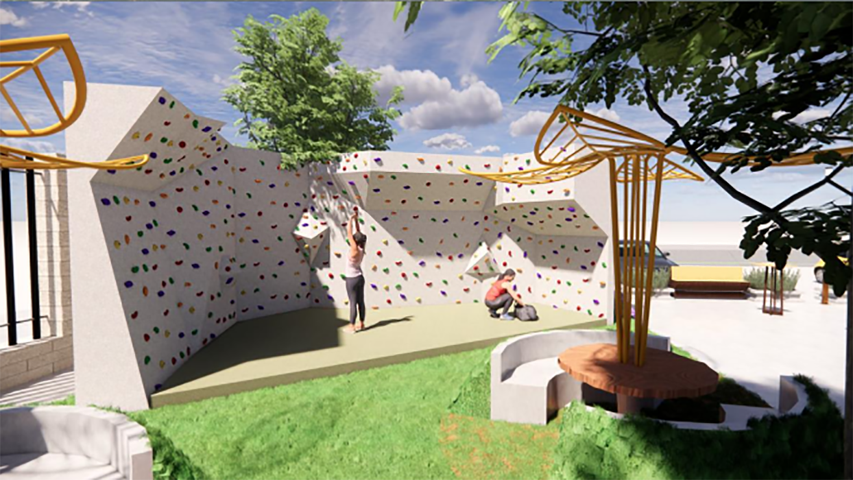 Re Diseño Patio Exterior Sede Antonio Varas Duoc UC