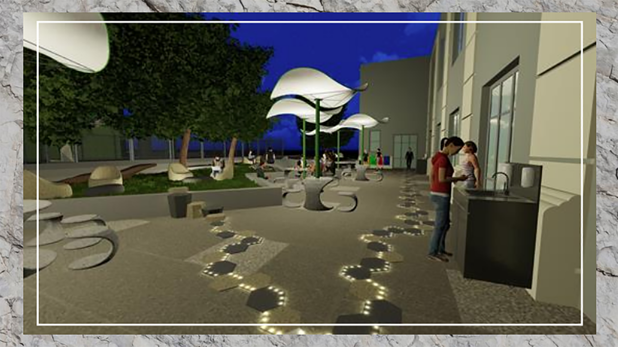 Re Diseño Patio Exterior Sede Antonio Varas Duoc UC