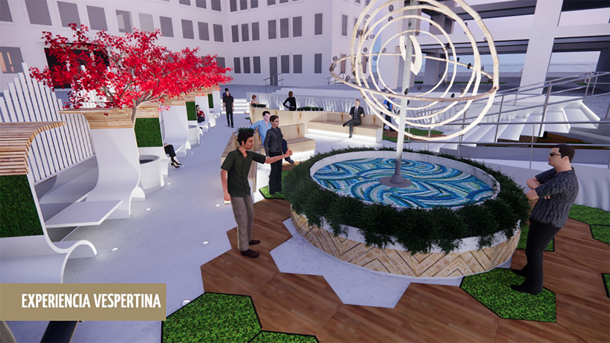 Re Diseño Patio Exterior Sede Antonio Varas Duoc UC