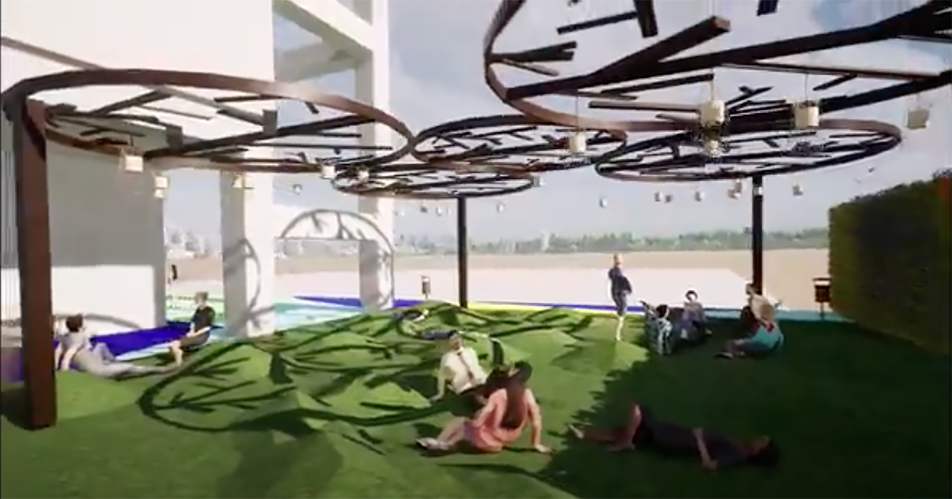 Re Diseño Patio Exterior Sede Antonio Varas Duoc UC