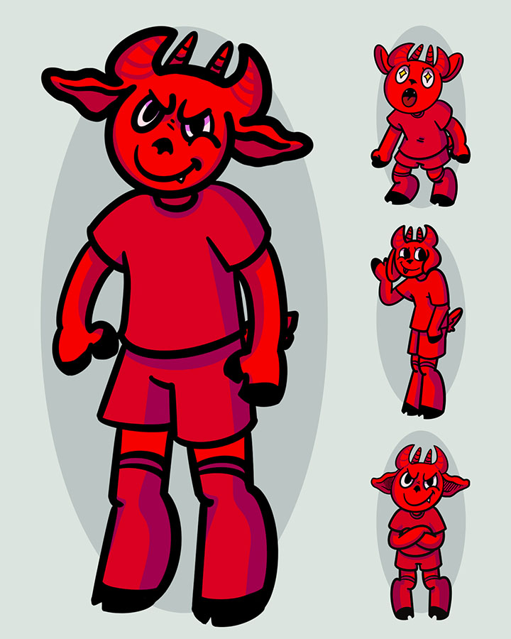 Diseño de Mascota Corporativa para Club Deportivo Ñublense