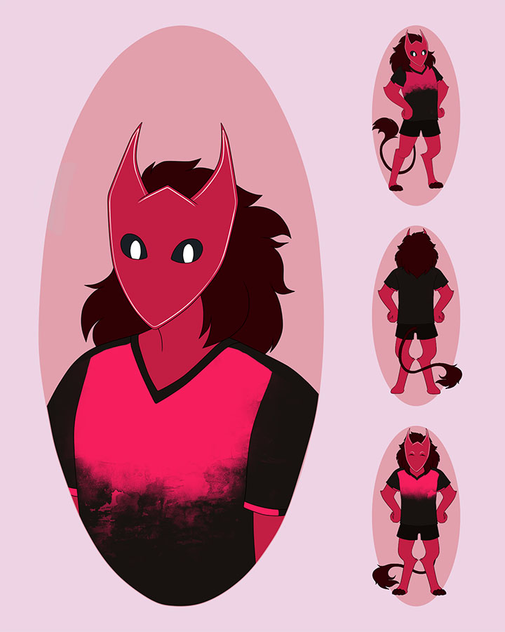 Diseño de Mascota Corporativa para Club Deportivo Ñublense