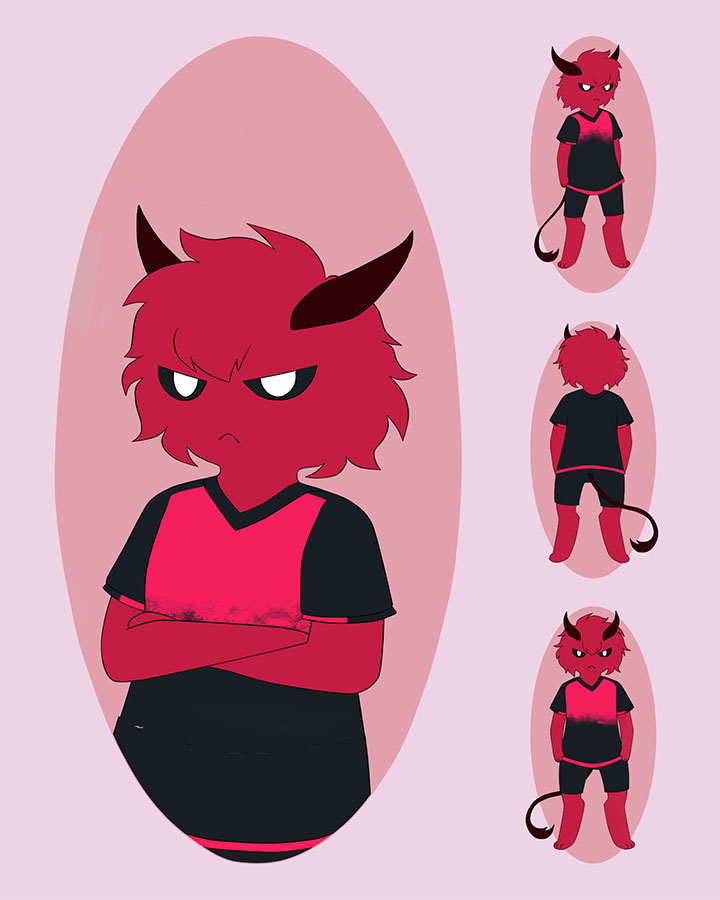 Diseño de Mascota Corporativa para Club Deportivo Ñublense