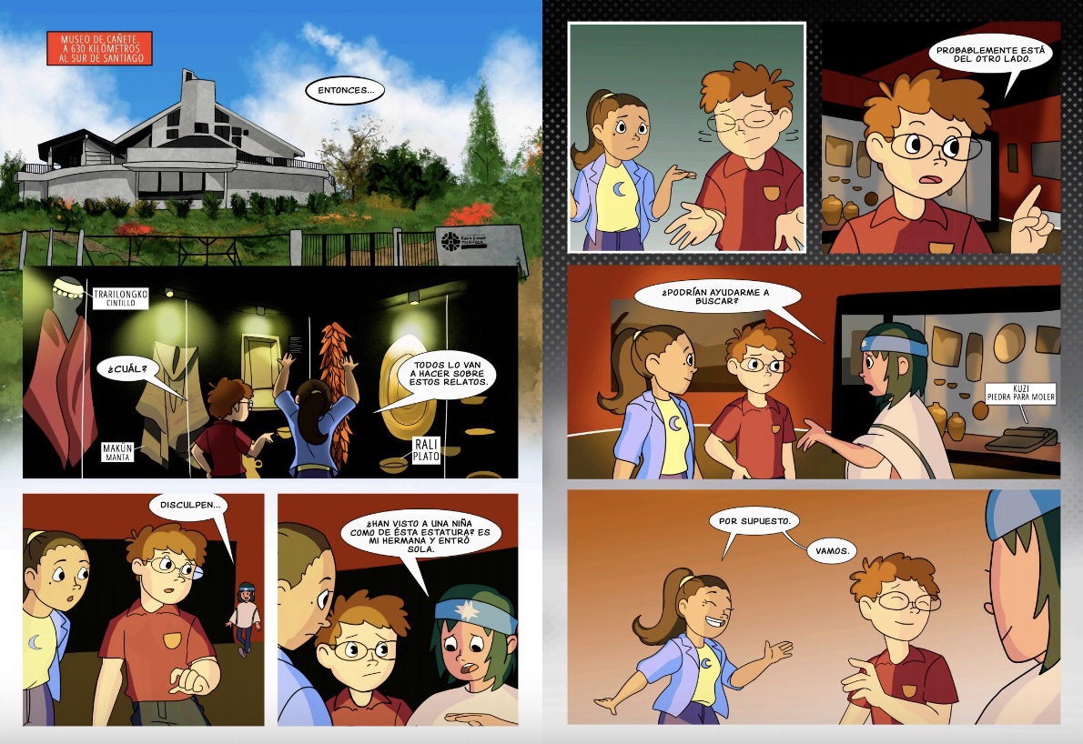 Comics ECLIPSE SOLAR Araucanía