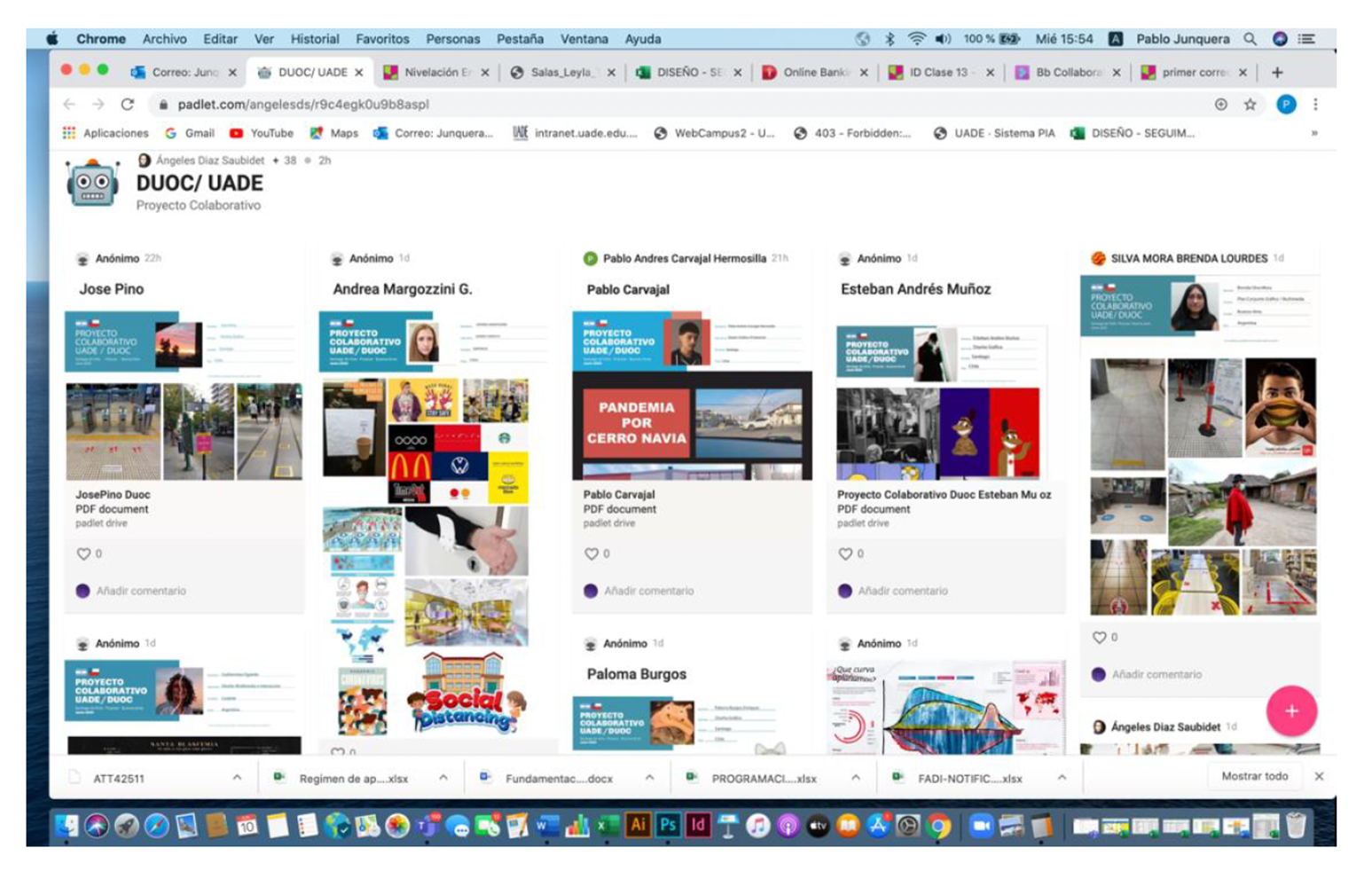 Proyecto Colaborativo Duoc UC UADE (Chile – Argentina) / Parte 1