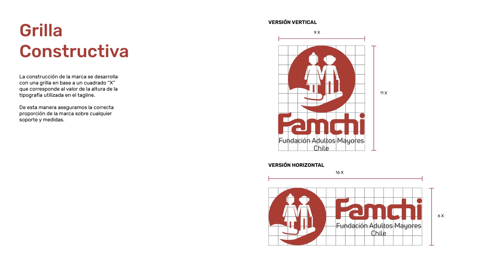 Diseño Identidad Corporativa Fundación FAMCHI
