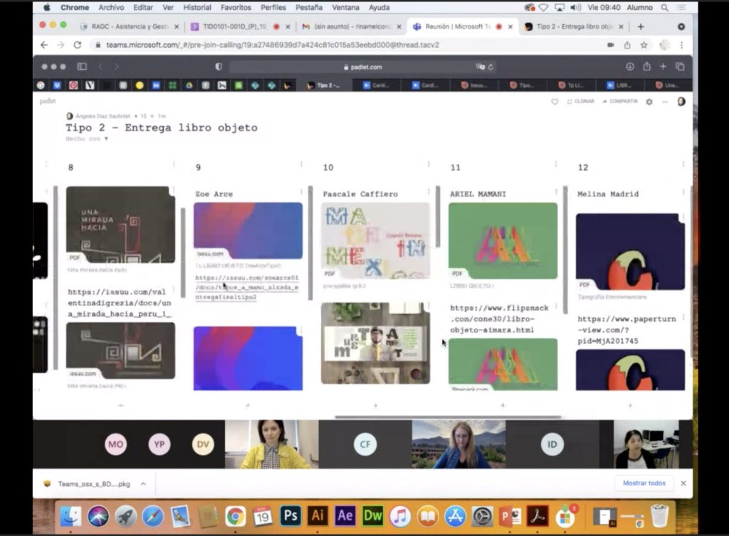 Proyecto Integrado de Tipografía (Chile – Argentina) / Parte 2