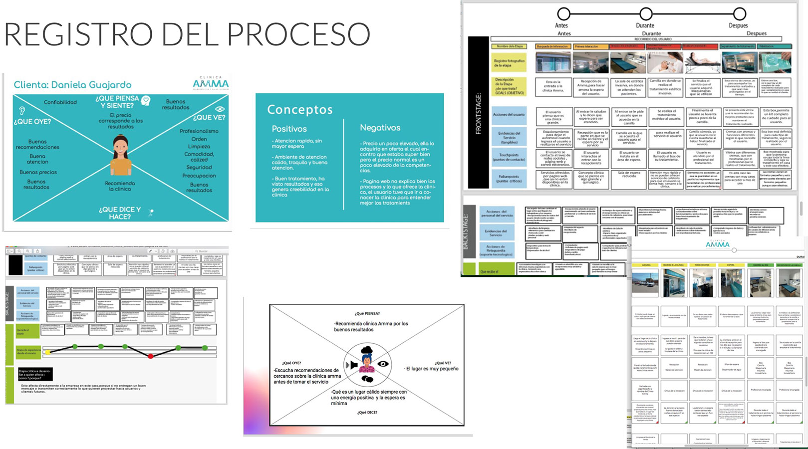 Diseño Servicios Clínica Estética AMMA – La Ligua