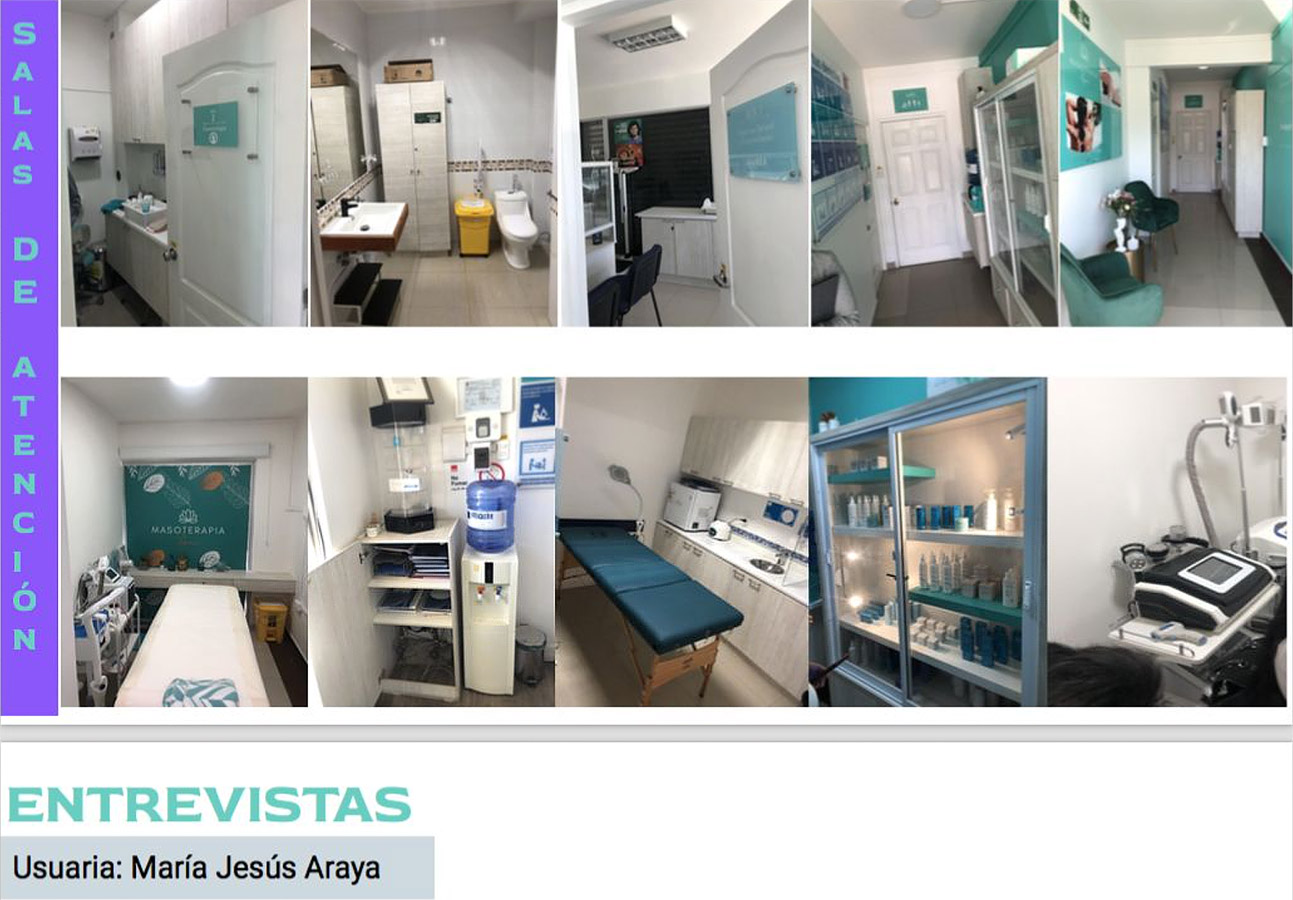 Diseño Servicios Clínica Estética AMMA – La Ligua