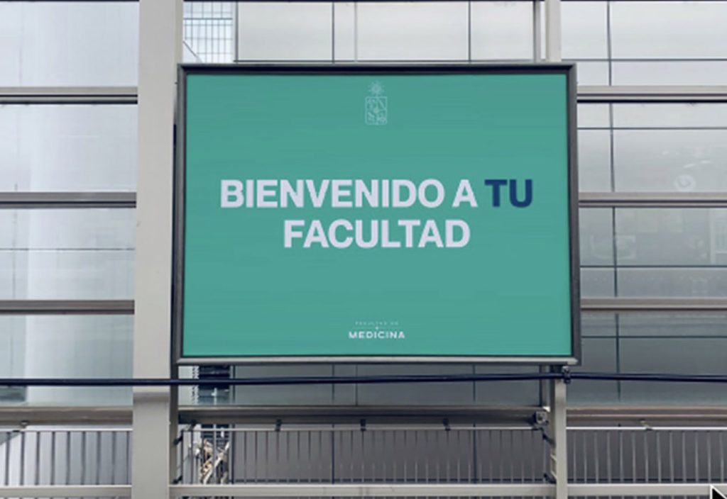 Identidad y Wayfinding Facultad de Medicina U. de Chile