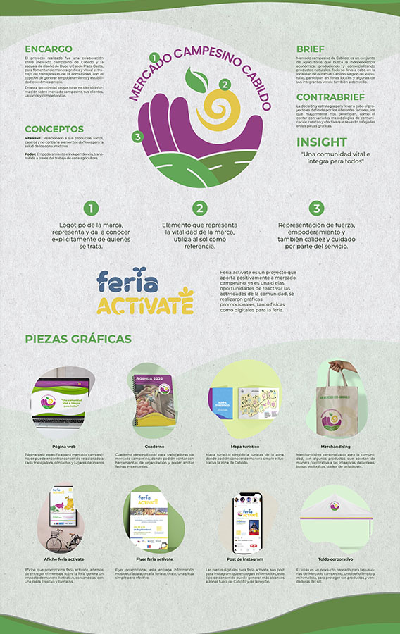 Mercado Campesino Cabildo y Feria Actívate (Servicio País)