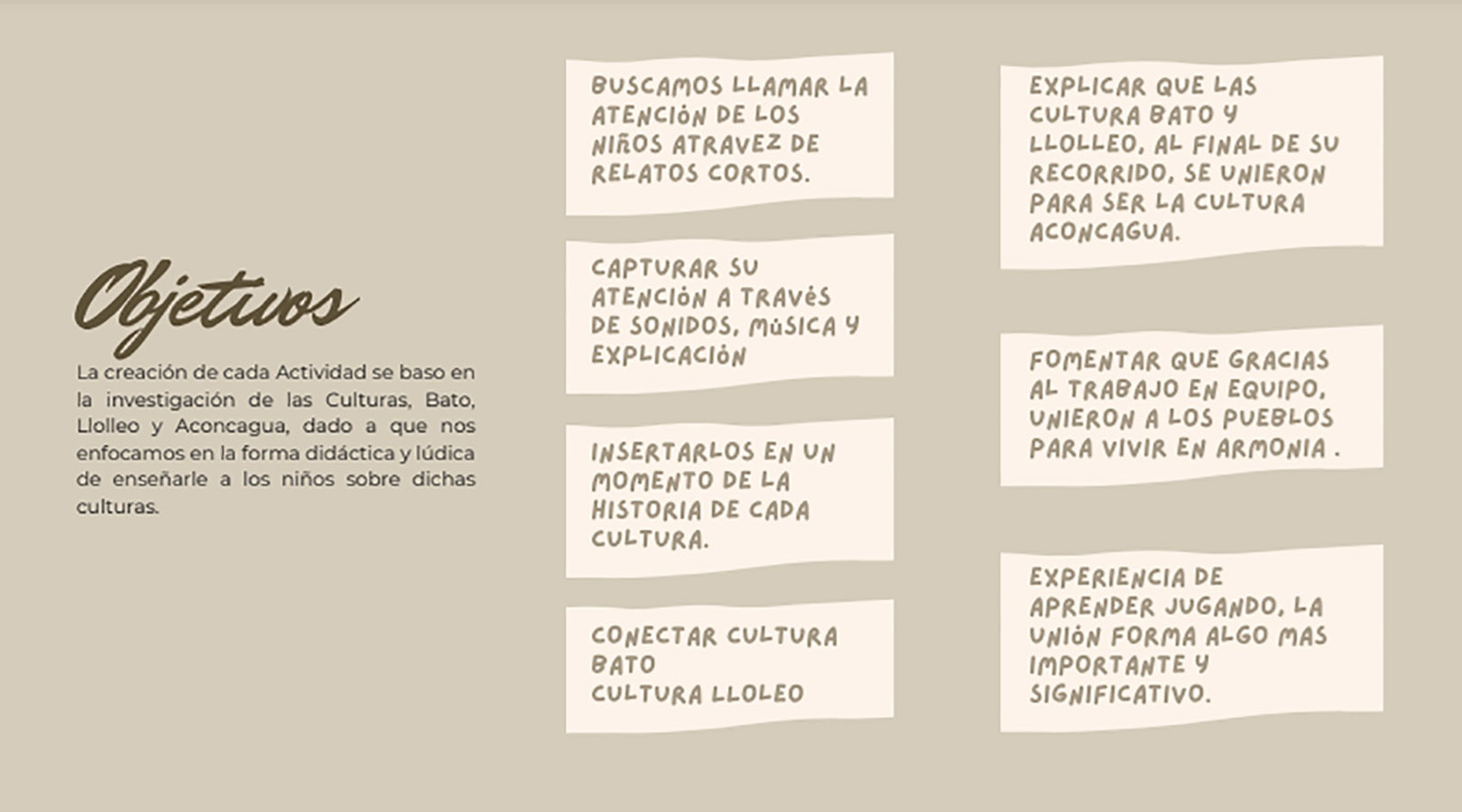 Diseño Experiencias Turísticas Regenerativas (ONG Hogar de Menores)