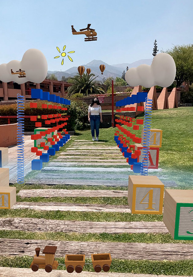 Ambientación para Pasarela Metropolitana