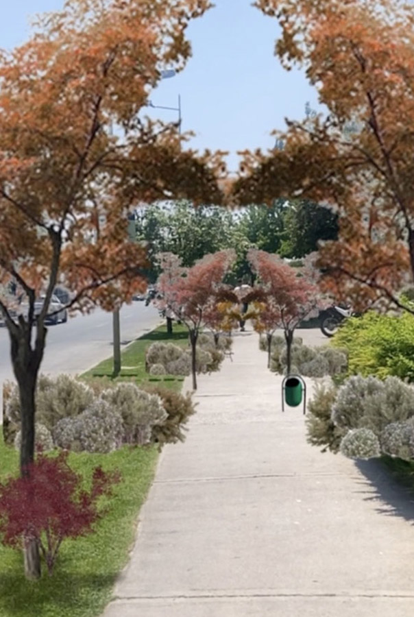 Ambientación para Pasarela Metropolitana