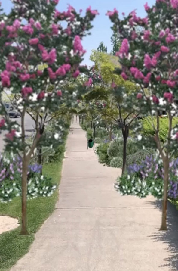 Ambientación para Pasarela Metropolitana