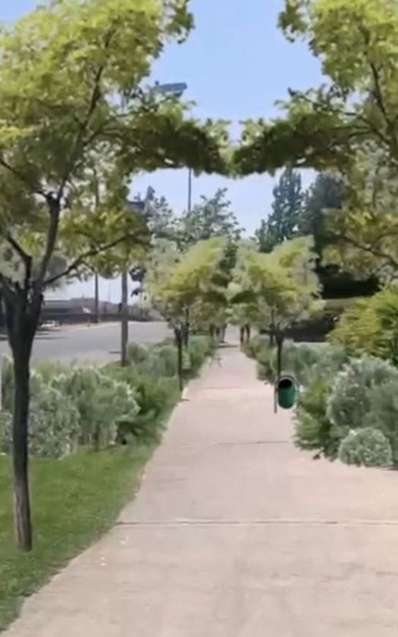 Ambientación para Pasarela Metropolitana