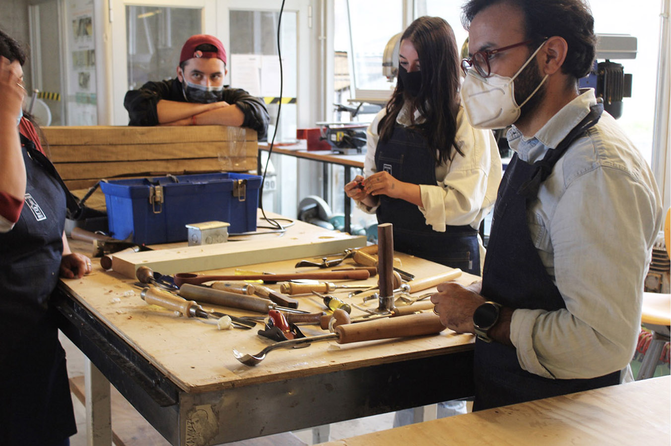 Workshop OFICIOS Fundación Madrugada Artesanos