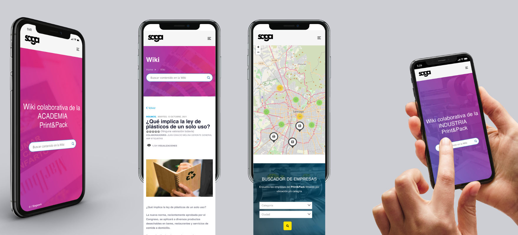 Plataforma Colaborativa SagaChile