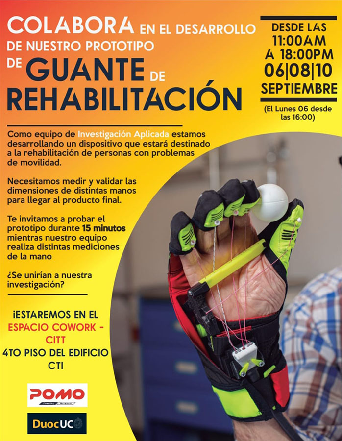 Etapa 3 (2021) Dispositivo Rehabilitación Pacientes Accidentes Cerebro Vascular