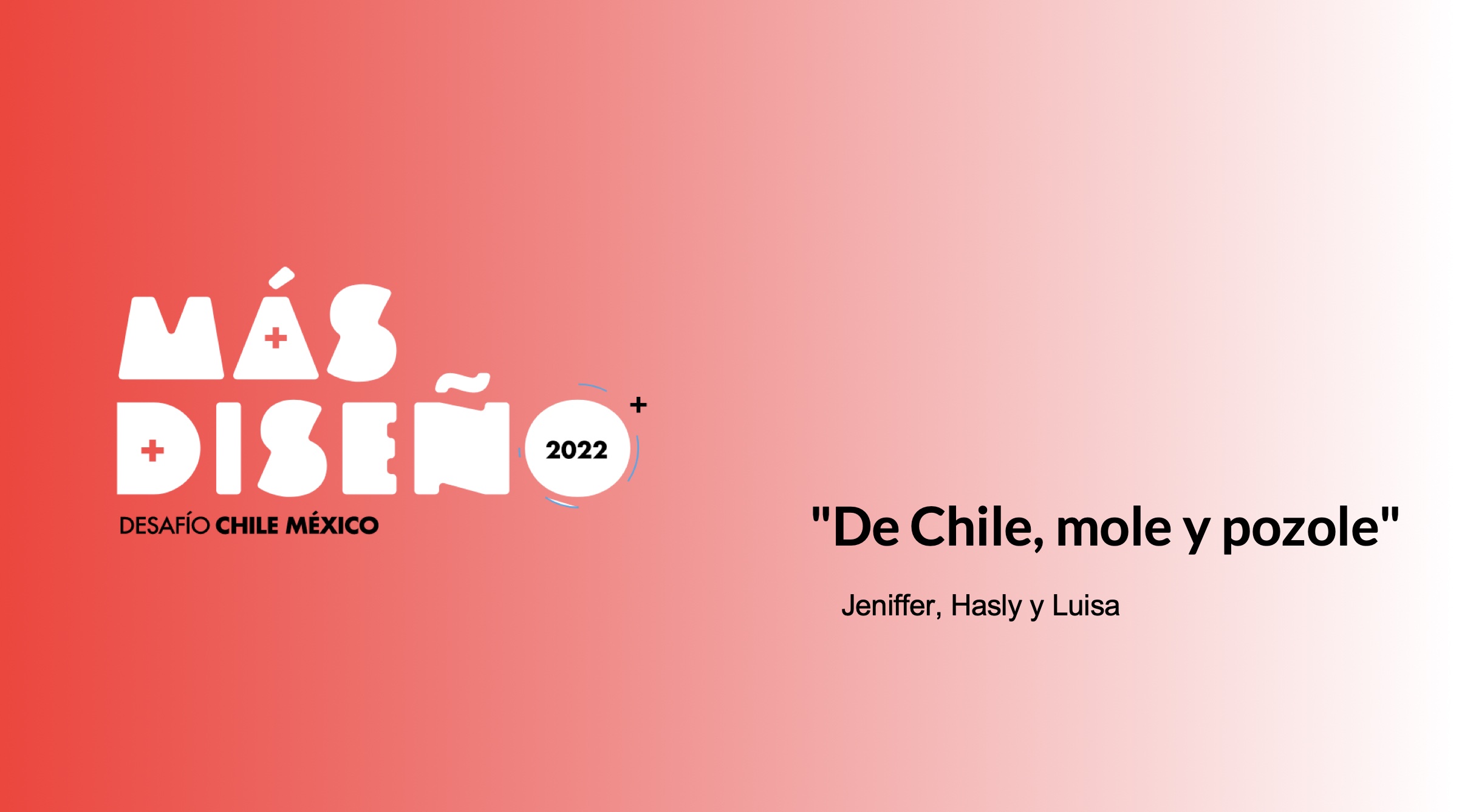 MÁS DISEÑO Chile-México / 2022