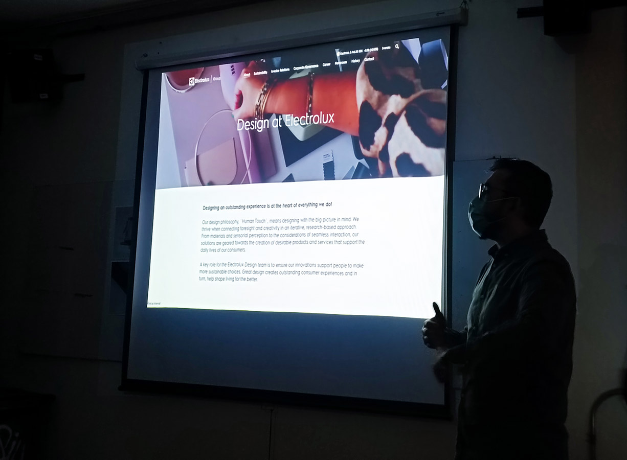 Workshop Design Critique – Electrolux