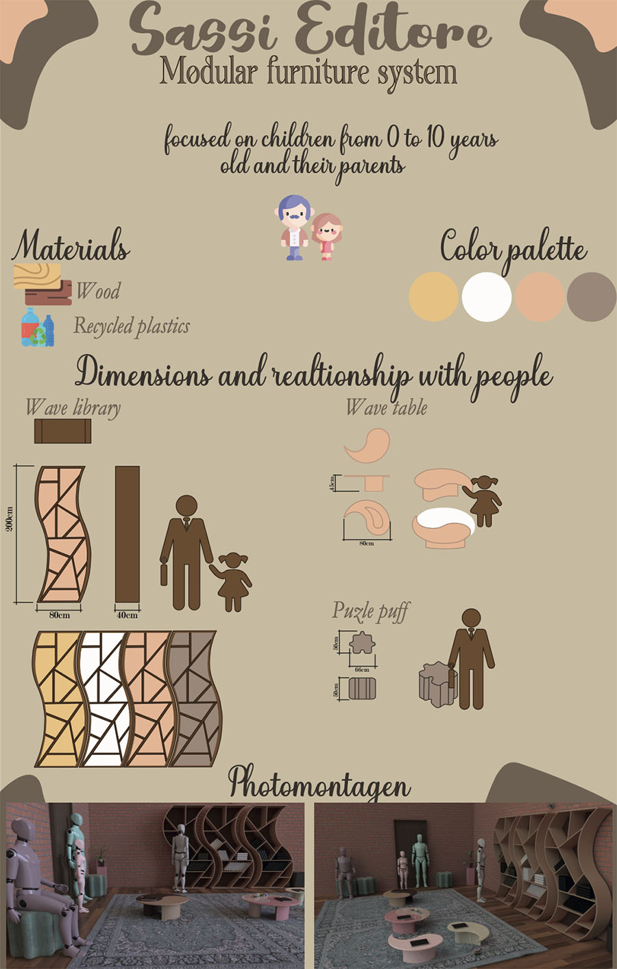 Concurso / Muebles Modulares Sassi