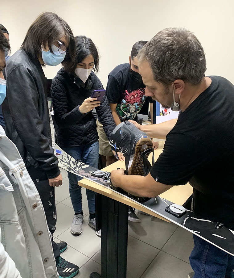 Diseño Fijaciones para Splitboard