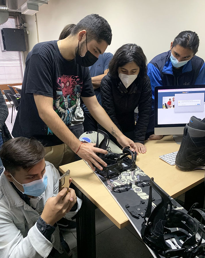 Diseño Fijaciones para Splitboard