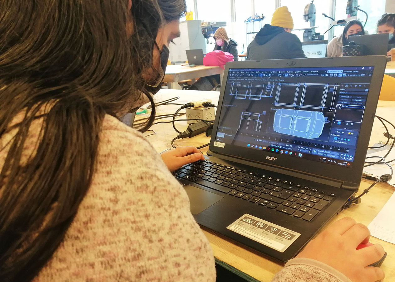 Showroom para Alfarería de Nacimiento