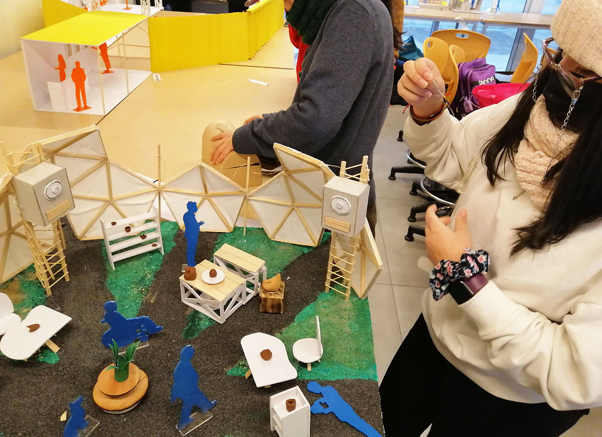 Showroom para Alfarería de Nacimiento