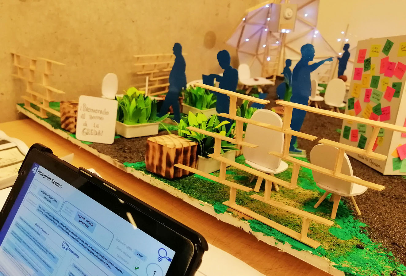 Showroom para Alfarería de Nacimiento