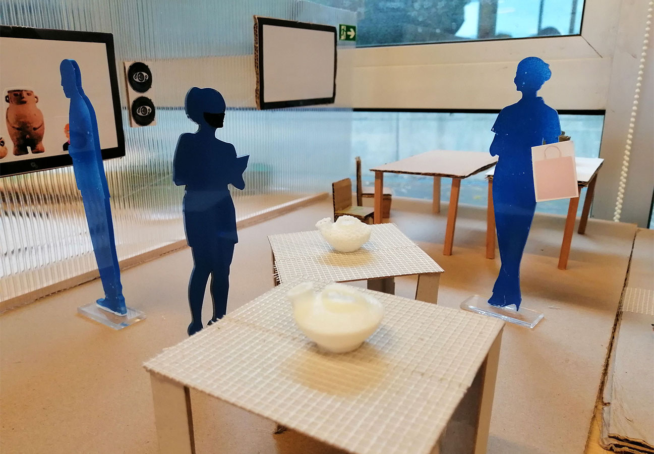 Showroom para Alfarería de Nacimiento