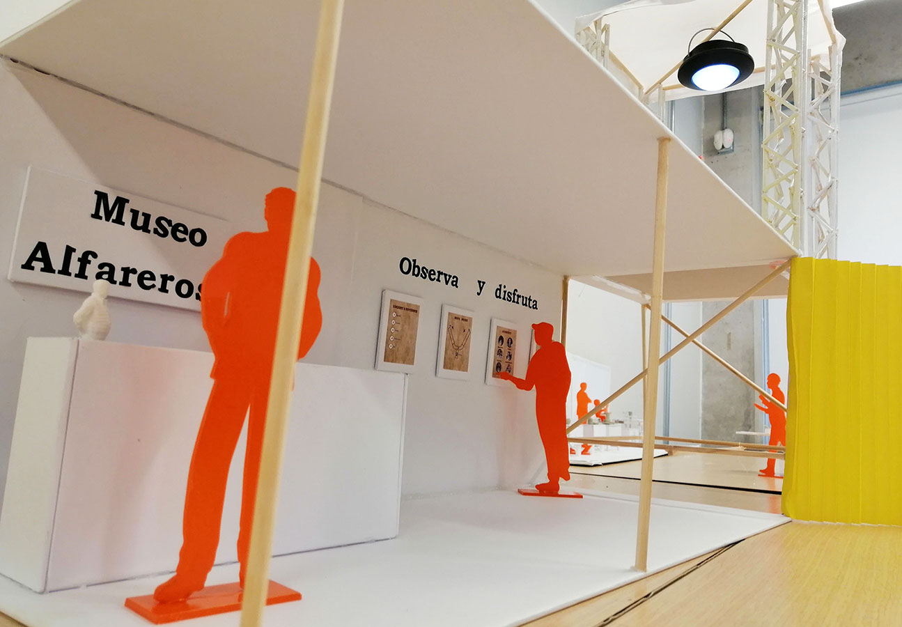 Showroom para Alfarería de Nacimiento