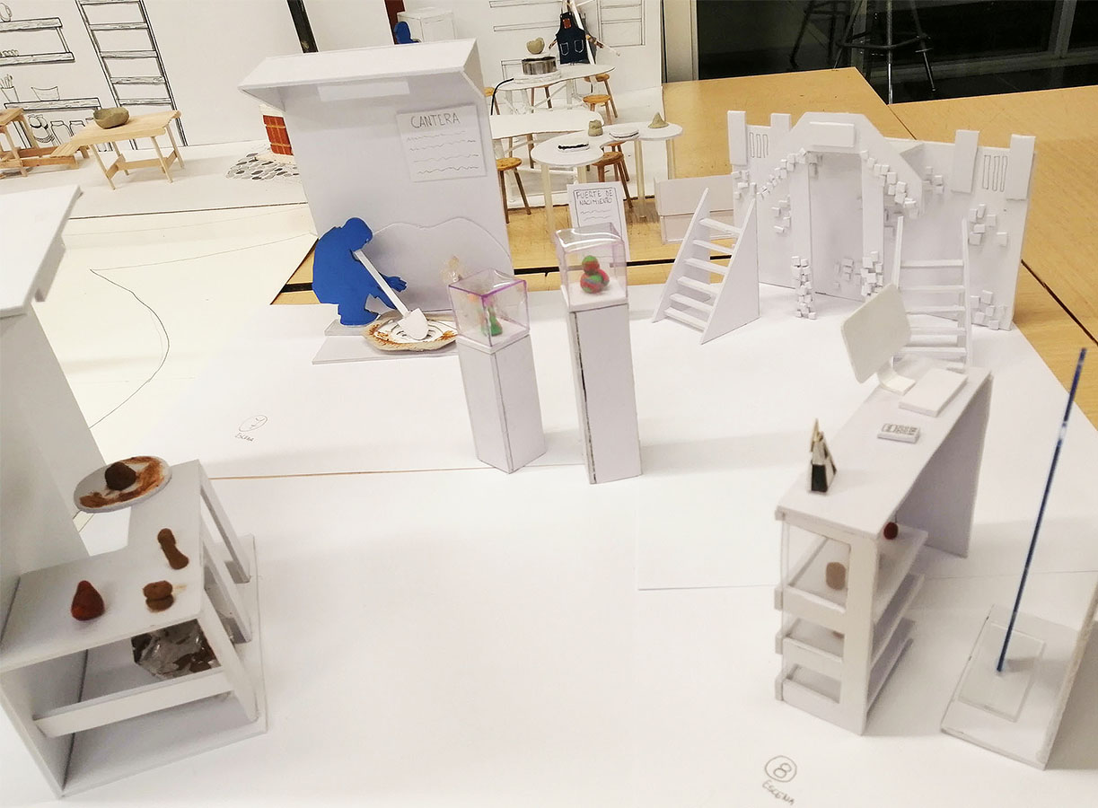 Showroom para Alfarería de Nacimiento