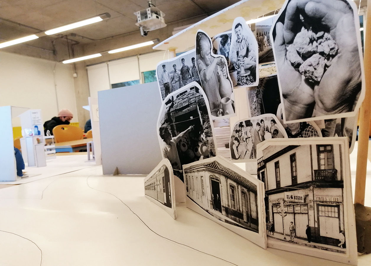 Showroom para Alfarería de Nacimiento