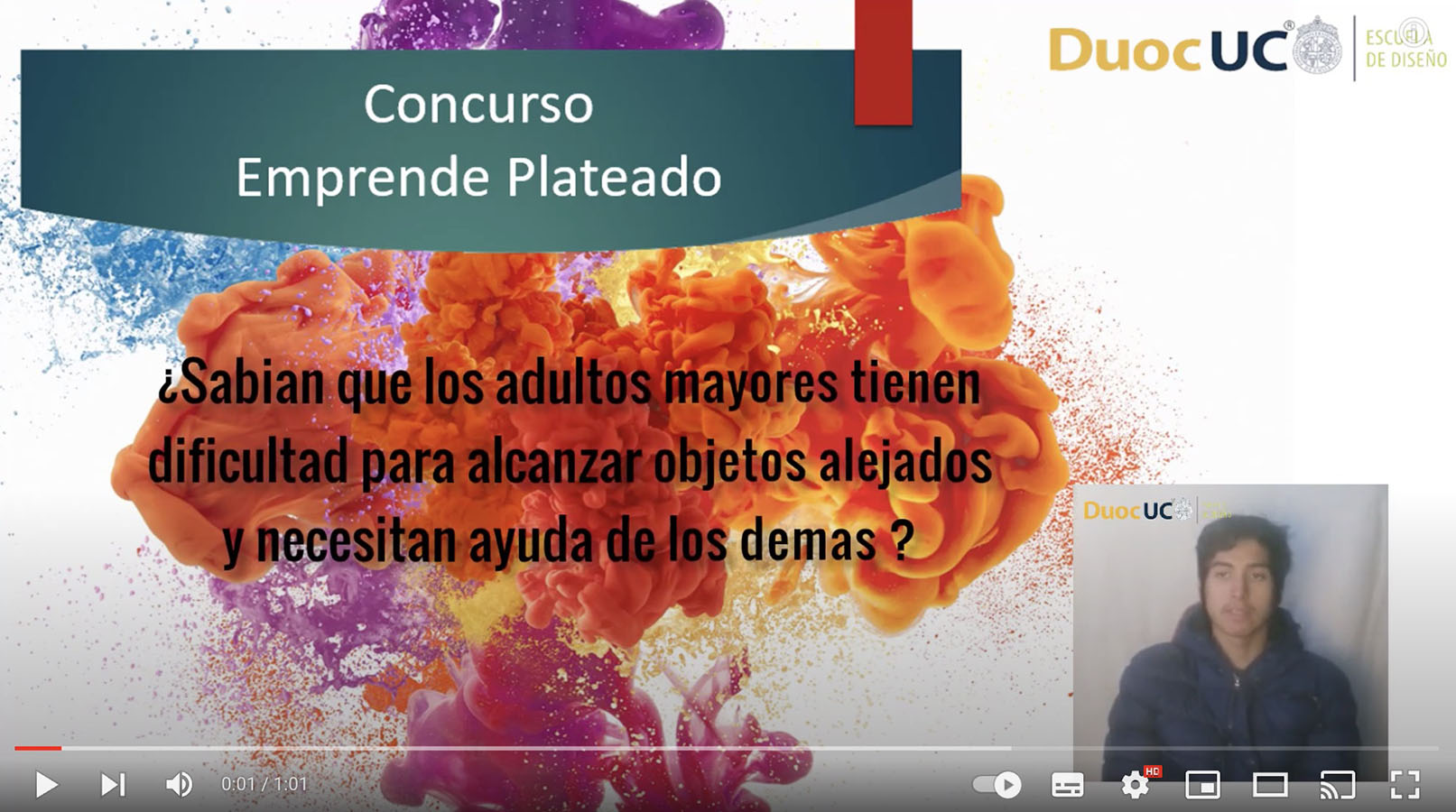 Participación en EMPRENDE PLATEADO (Parte 2 seleccionados)