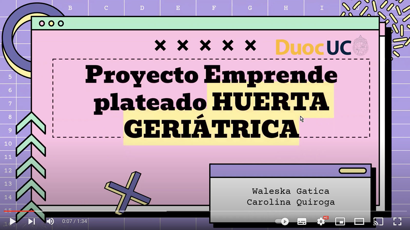 Participación en EMPRENDE PLATEADO (Parte 2 seleccionados)