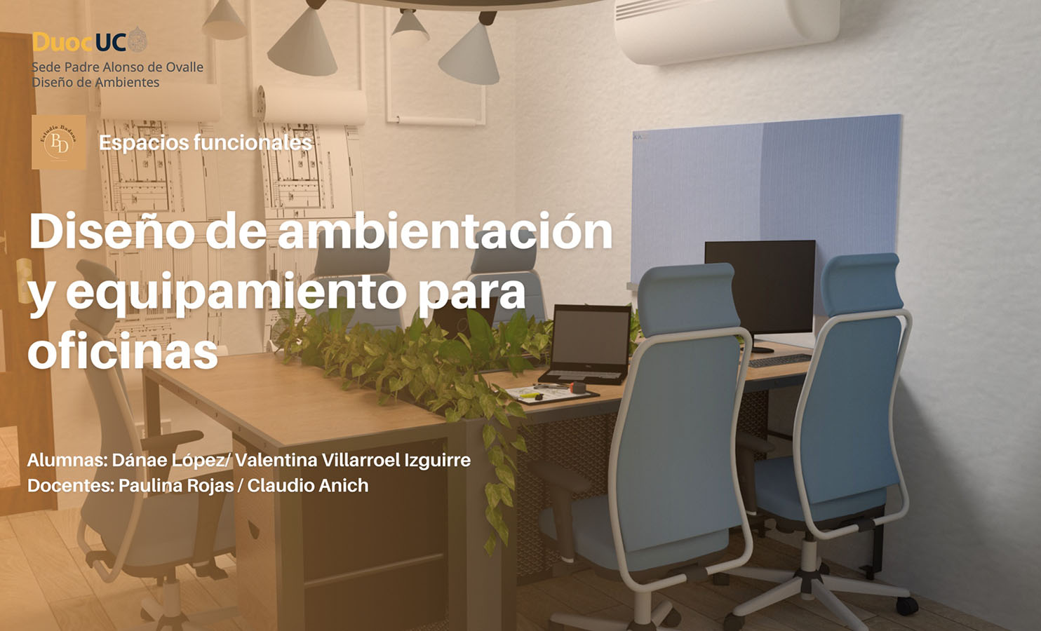 Diseño Espacios de Trabajo para Contrapartes Reales