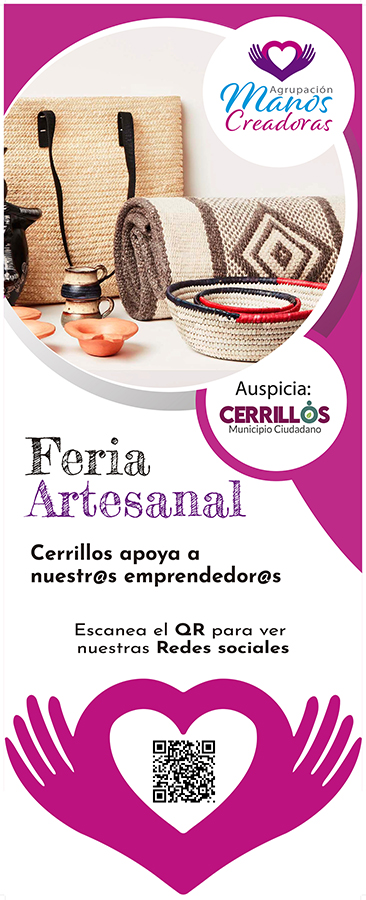 Identidad “Agrupación Manos Creadoras” Municipalidad de Cerrillos